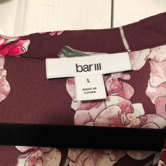 Bar III Large Floral Dress - Picture 3 of 5